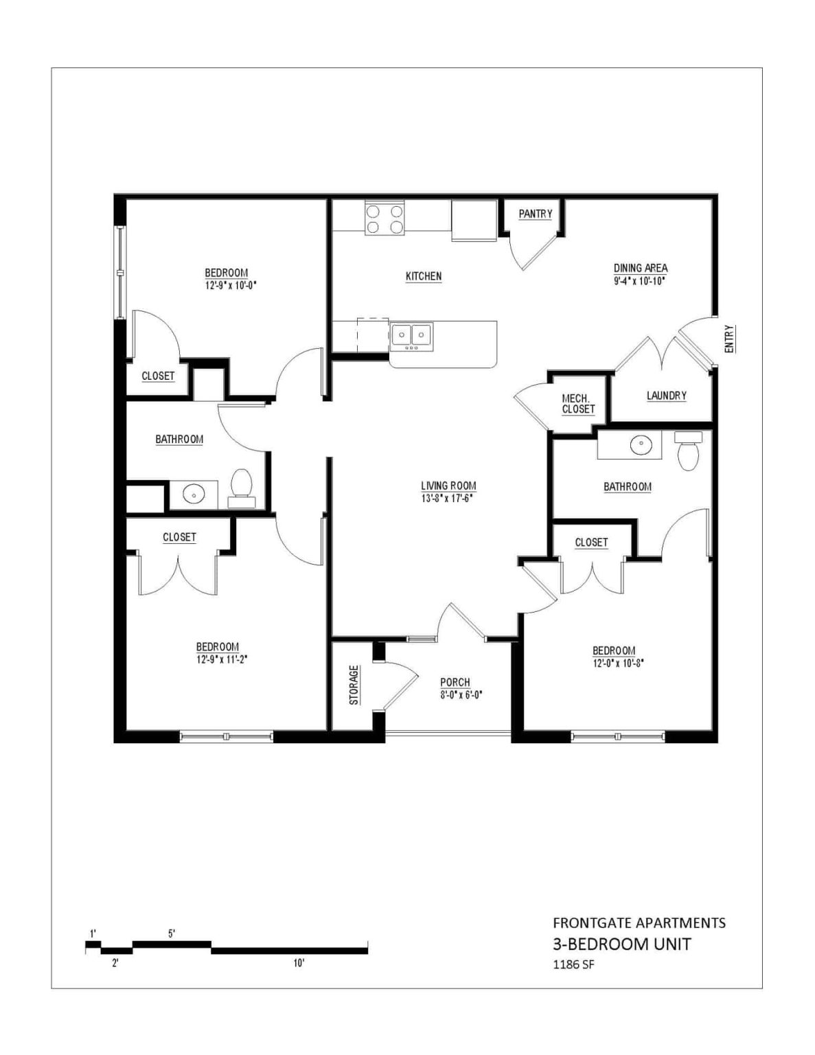 Floor Plans | Apartments On Outer Loop KY | Frontgate